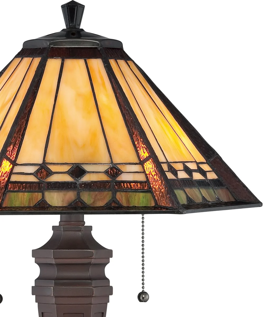 Arden Small 2-light Table Lamp Russet - Image 3