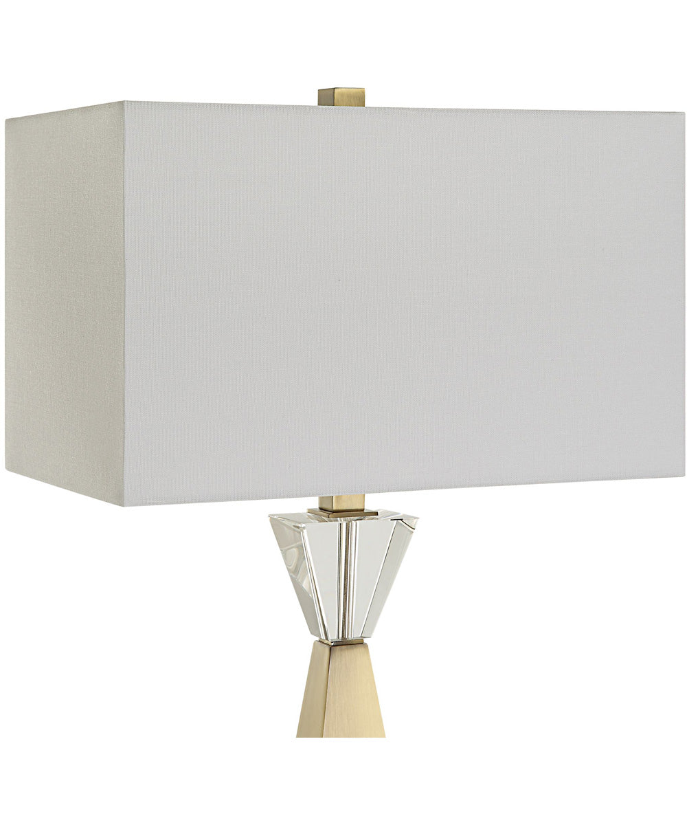 Arete Modern Brass Table Lamp - Image 5