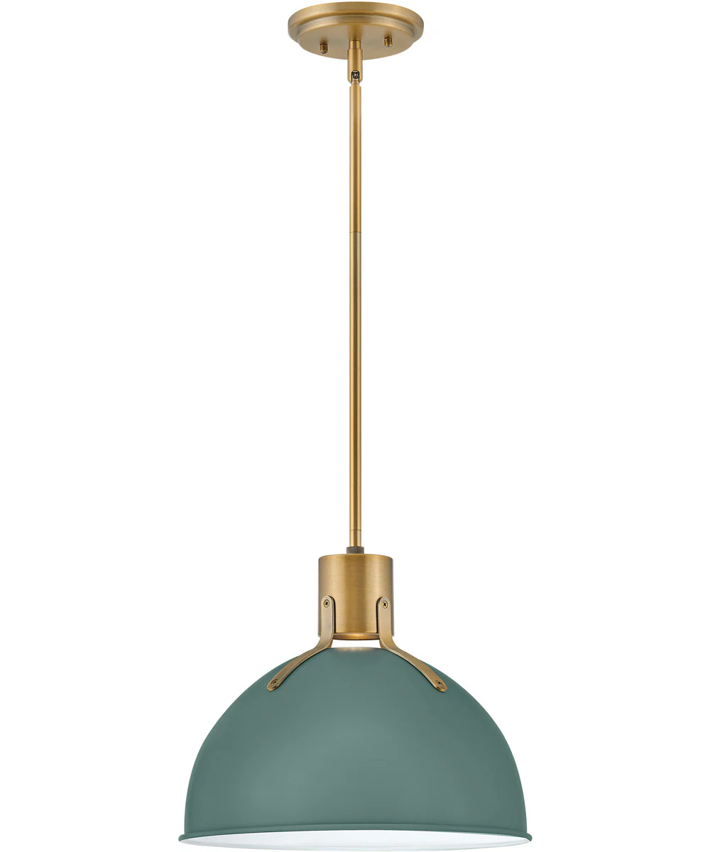Argo 1-Light Small Pendant in Sage Green