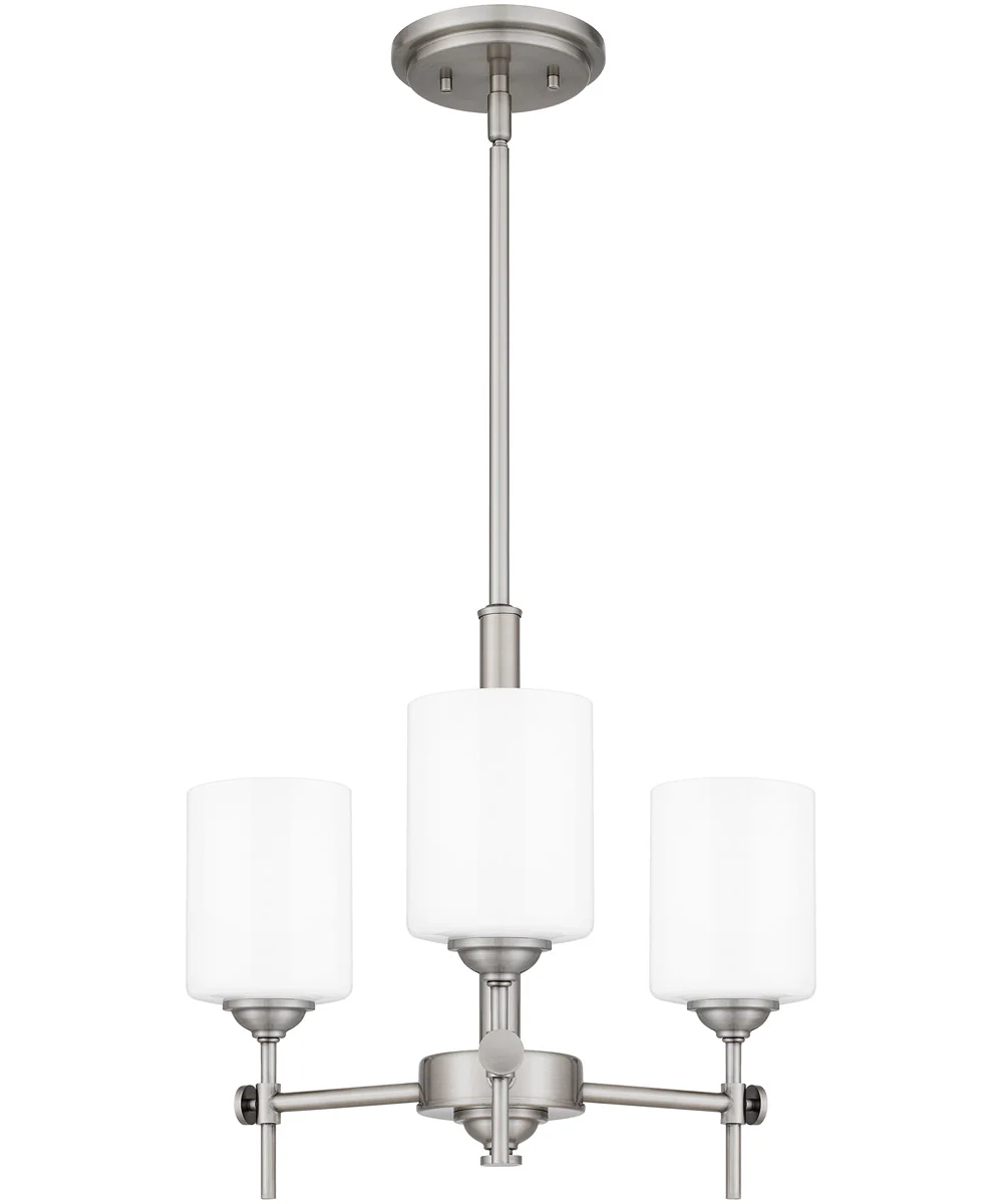 Aria 3-light Pendant Antique Polished Nickel - Image 4