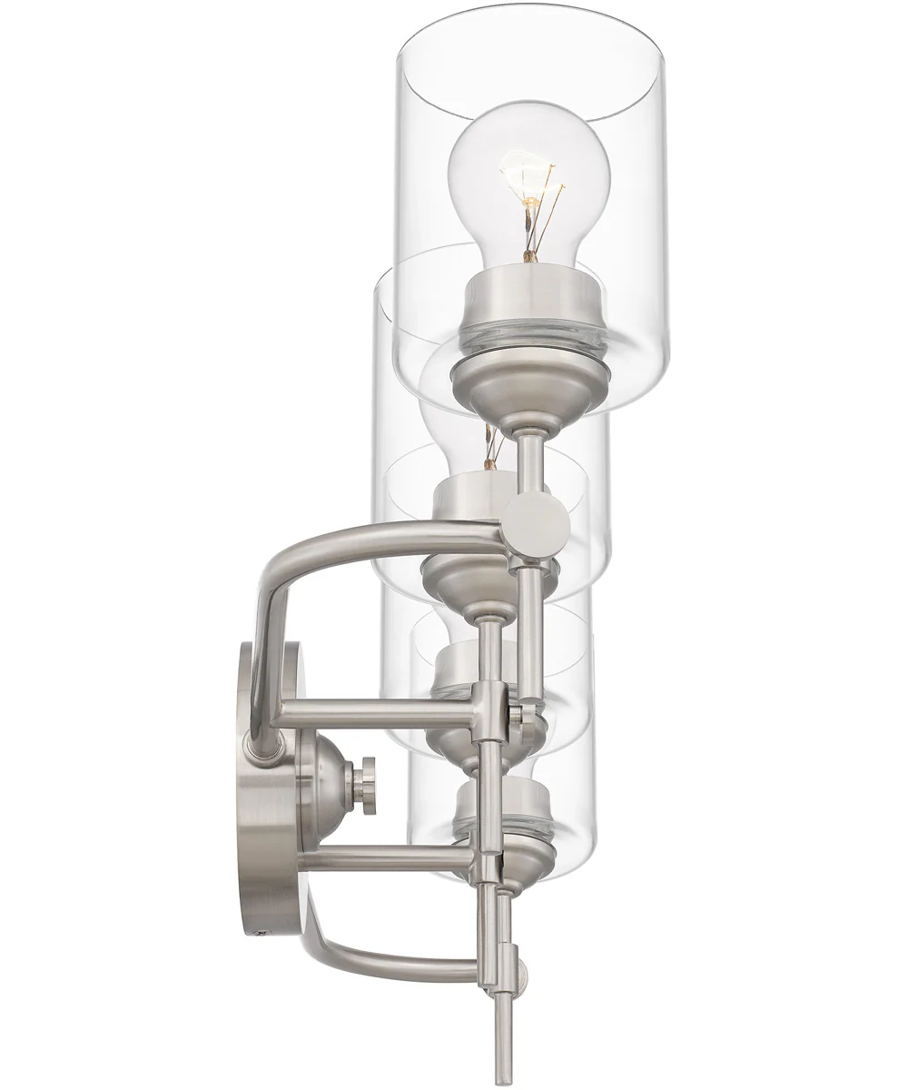 Aria Extra Large 4-light Bath Light Brushed Nickel - Image 5