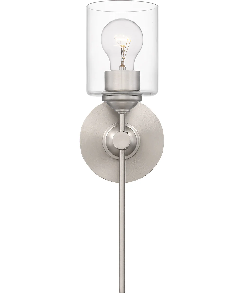 Aria Small 1-light Wall Sconce Brushed Nickel - Image 2