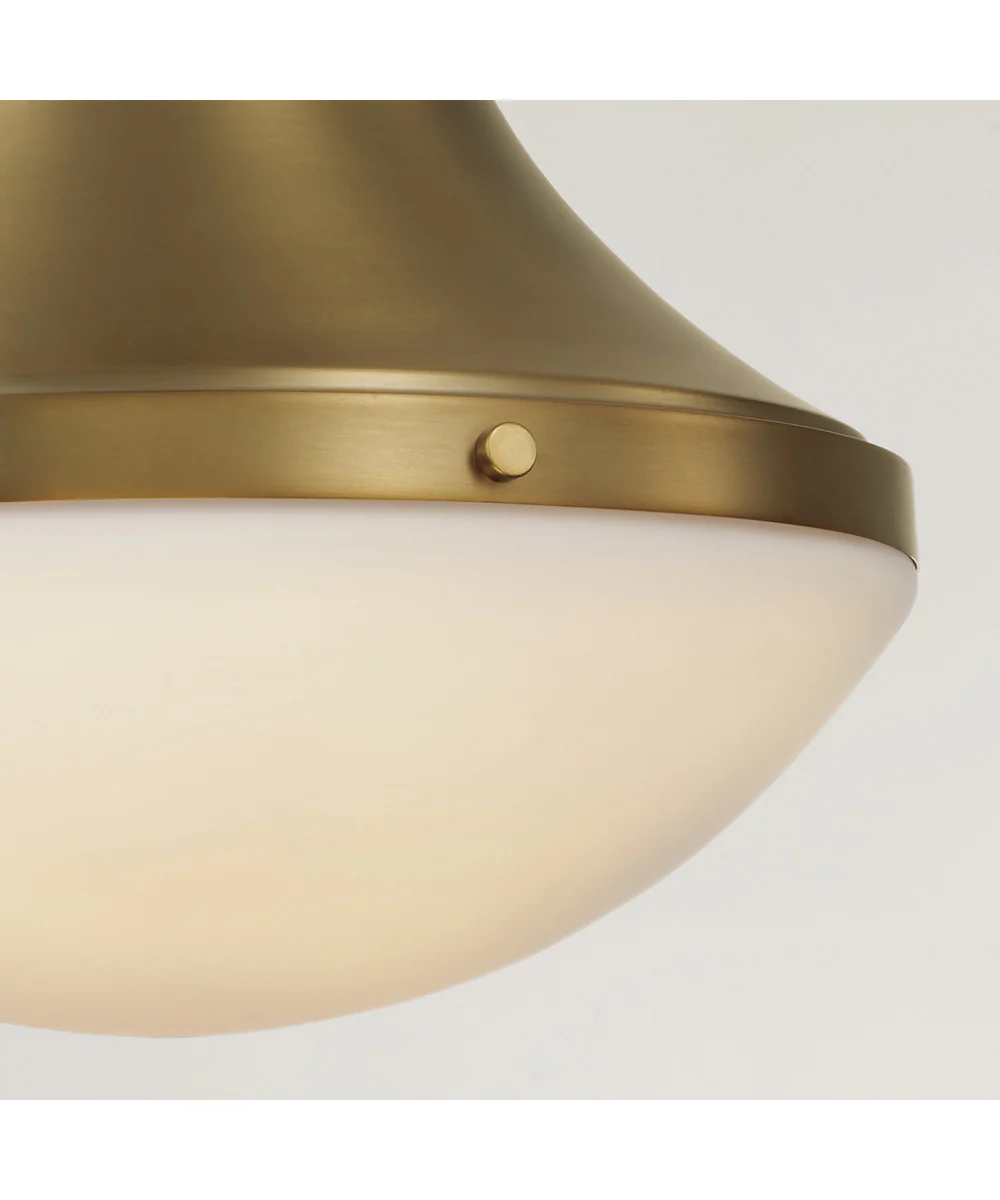 Arlo 1-Light Pendant Aged Brass - Image 3