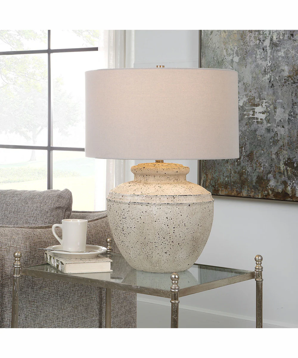 Artifact Aged Stone Table Lamp - Image 2