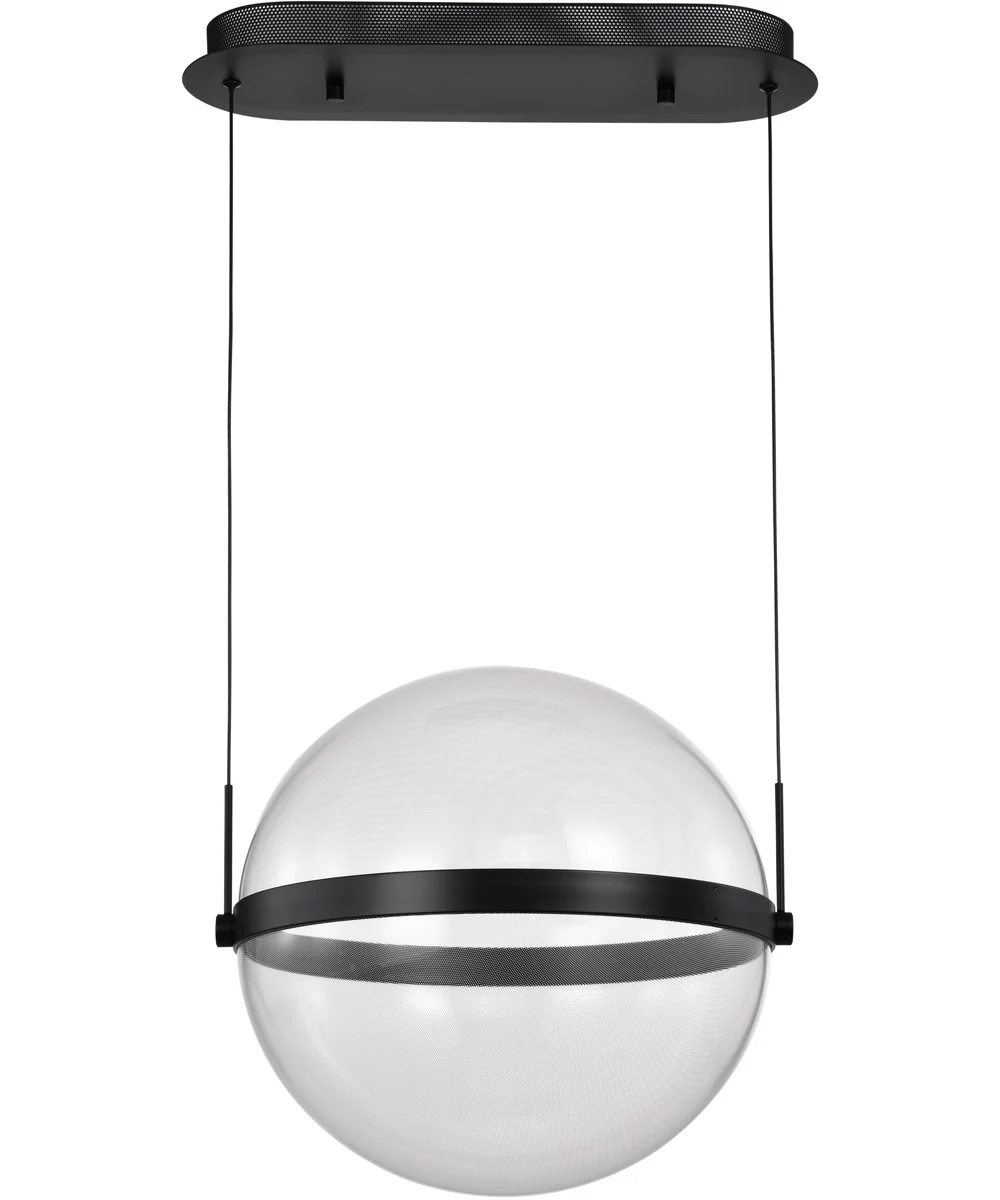 Arvada  Pendant Matte Black