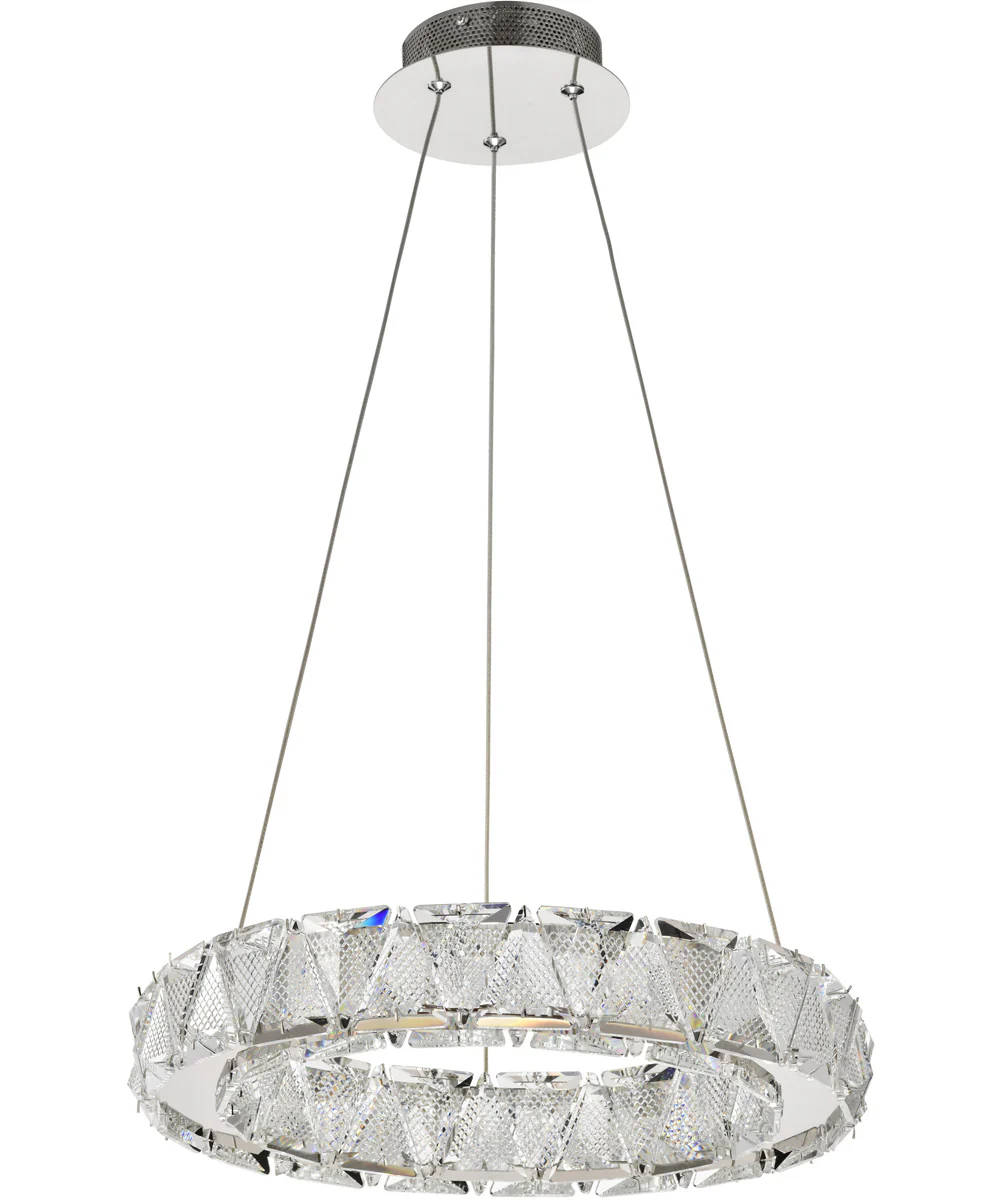 Asher  Pendant Polished Nickel