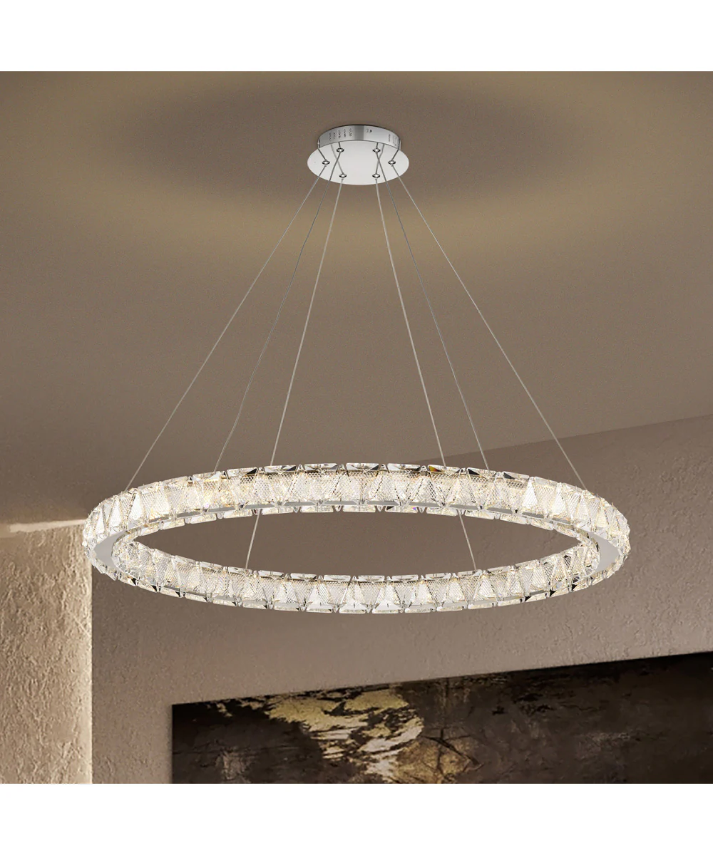 Asher  Pendant Polished Nickel - Image 3