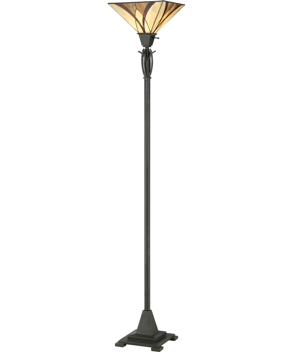 Asheville Medium 1-light Floor Lamp Valiant Bronze