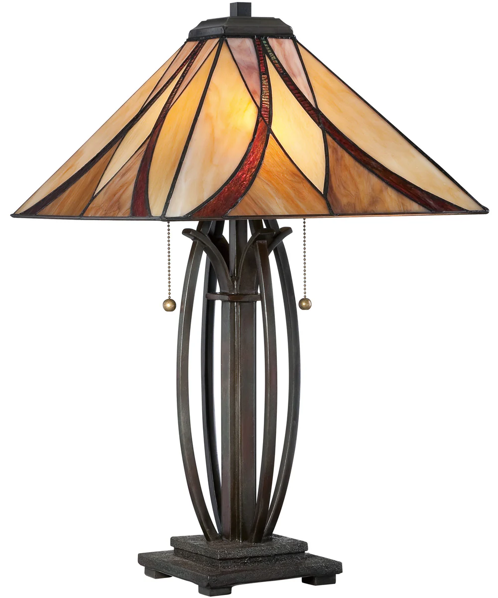 Asheville Small 2-light Table Lamp Valiant Bronze - Image 2