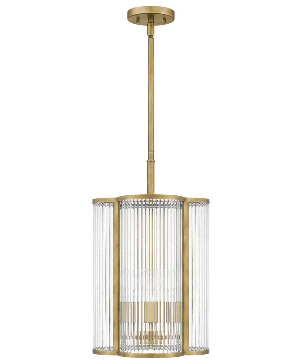 Aster Small 4-light Mini Pendant Weathered Brass - Image 3