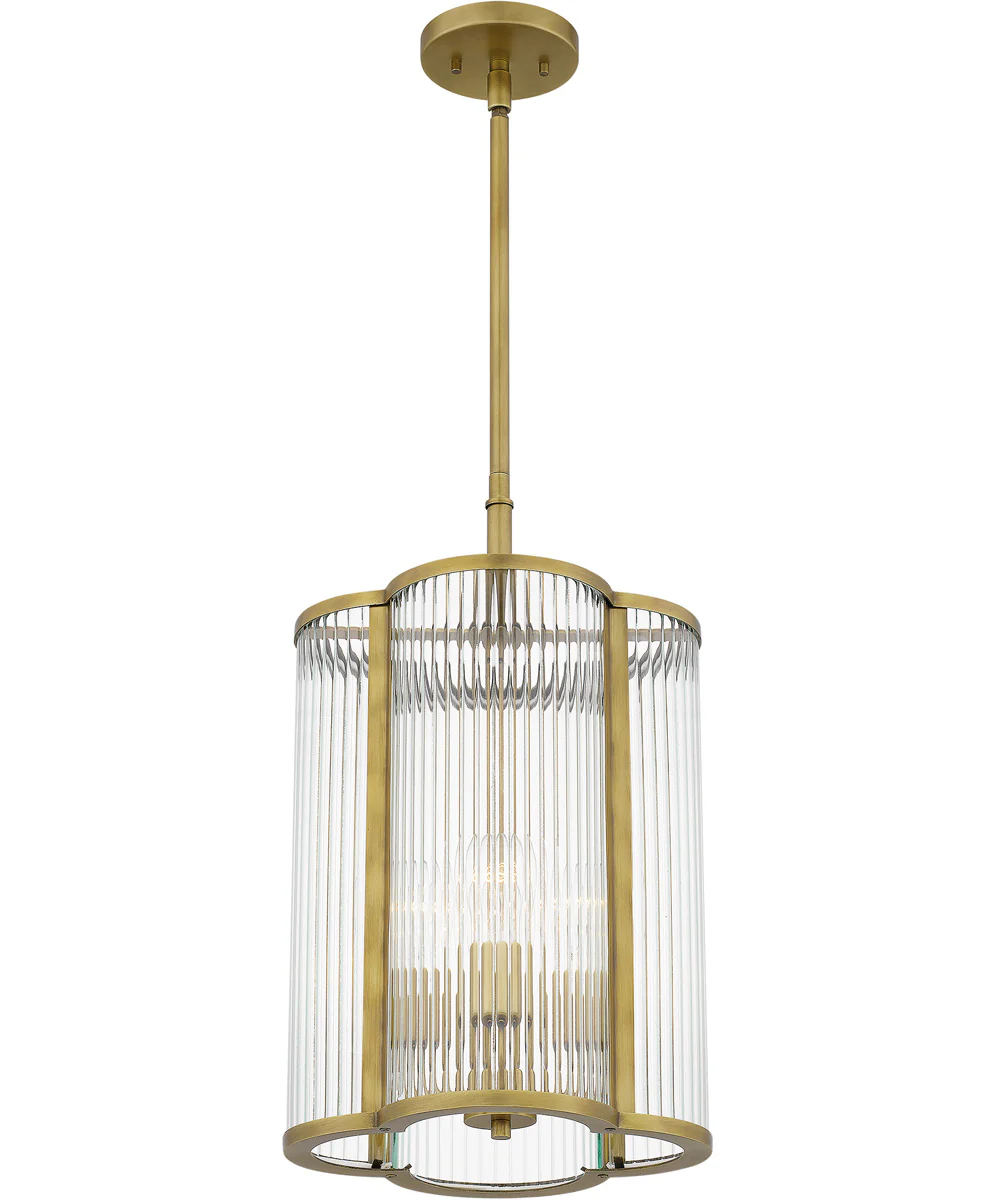 Aster Small 4-light Mini Pendant Weathered Brass - Image 5
