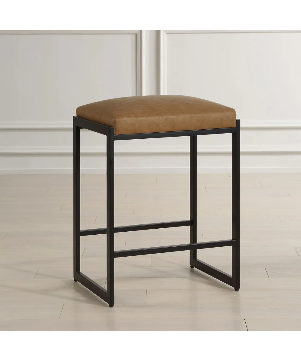 Atticus Black Counter Stool - Image 2