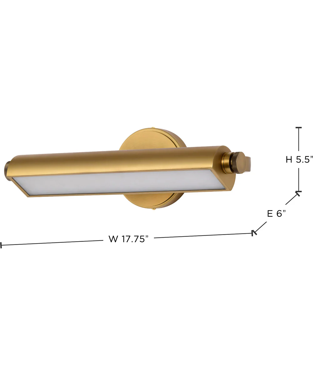 Auden  Vanity & Wall Vintage Brass - Image 11