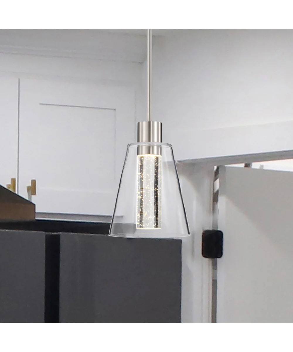 Aura Pendant Brushed Nickel - Image 3
