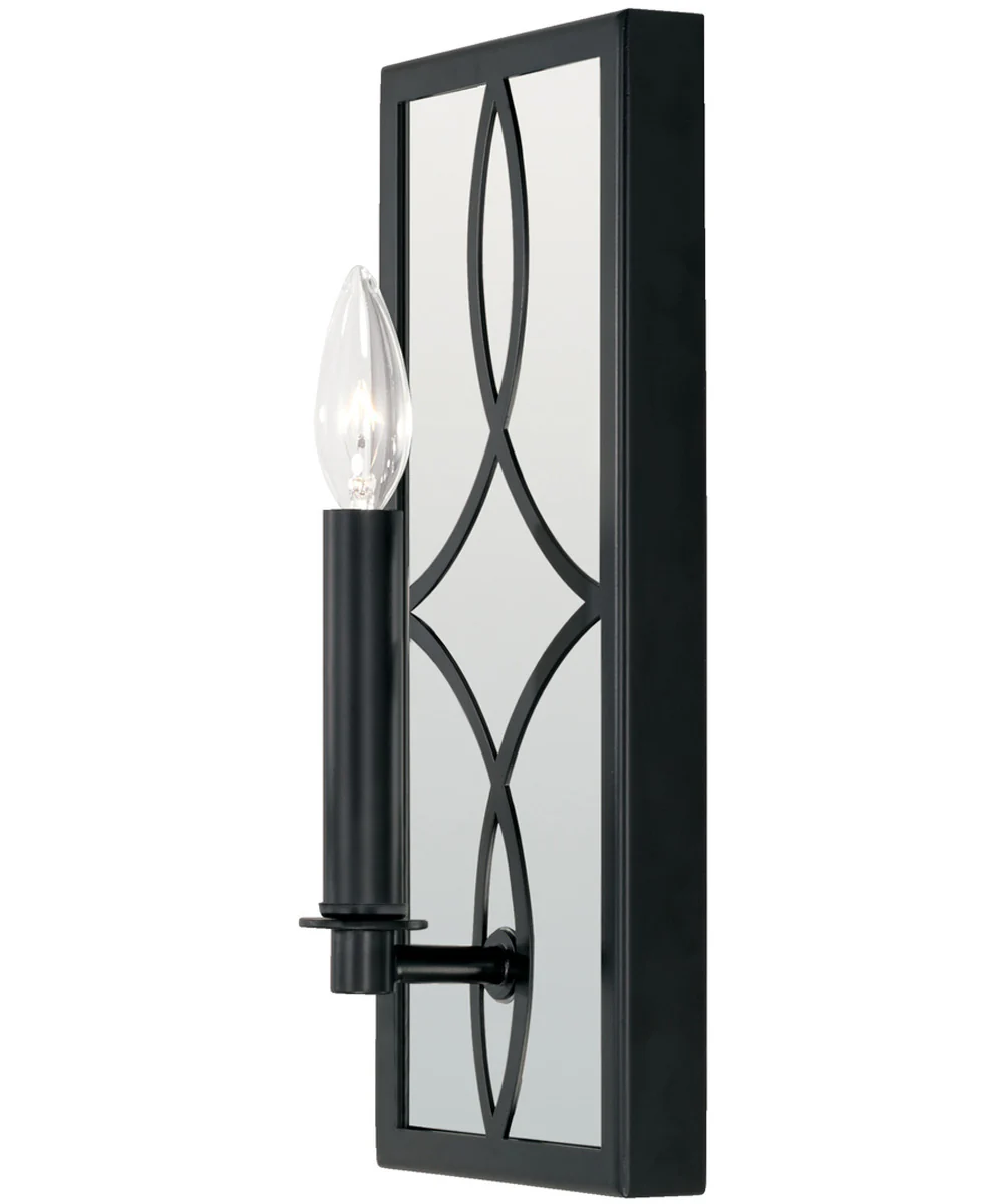 Avery 1-Light Sconce Matte Black