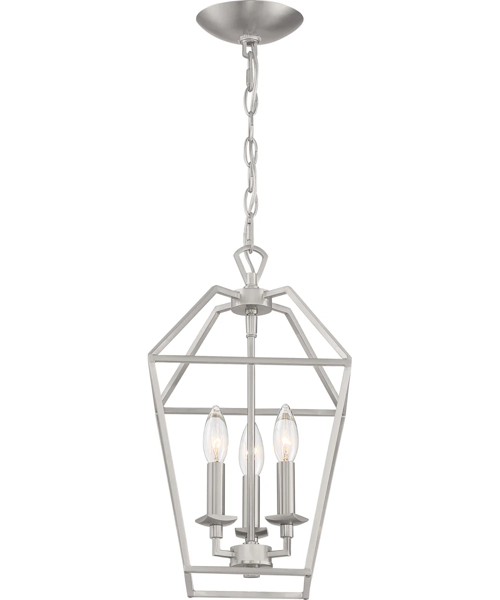 Aviary 3-light Pendant Brushed Nickel - Image 5