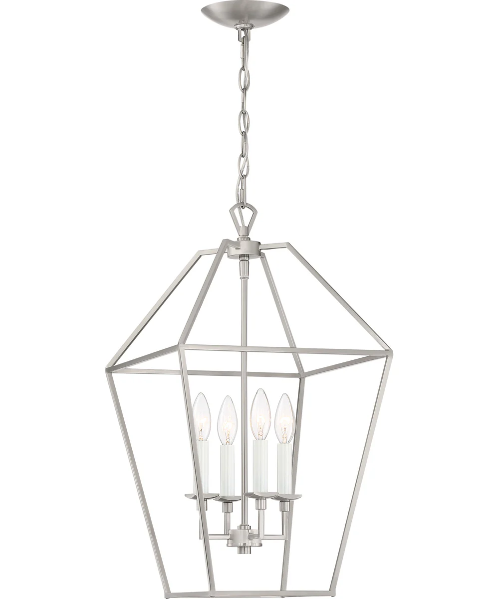 Aviary 4-light Pendant Brushed Nickel - Image 6