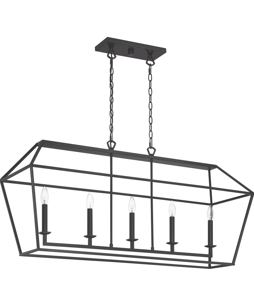 Aviary 5-light Island Light Palladian Bronze - Image 3