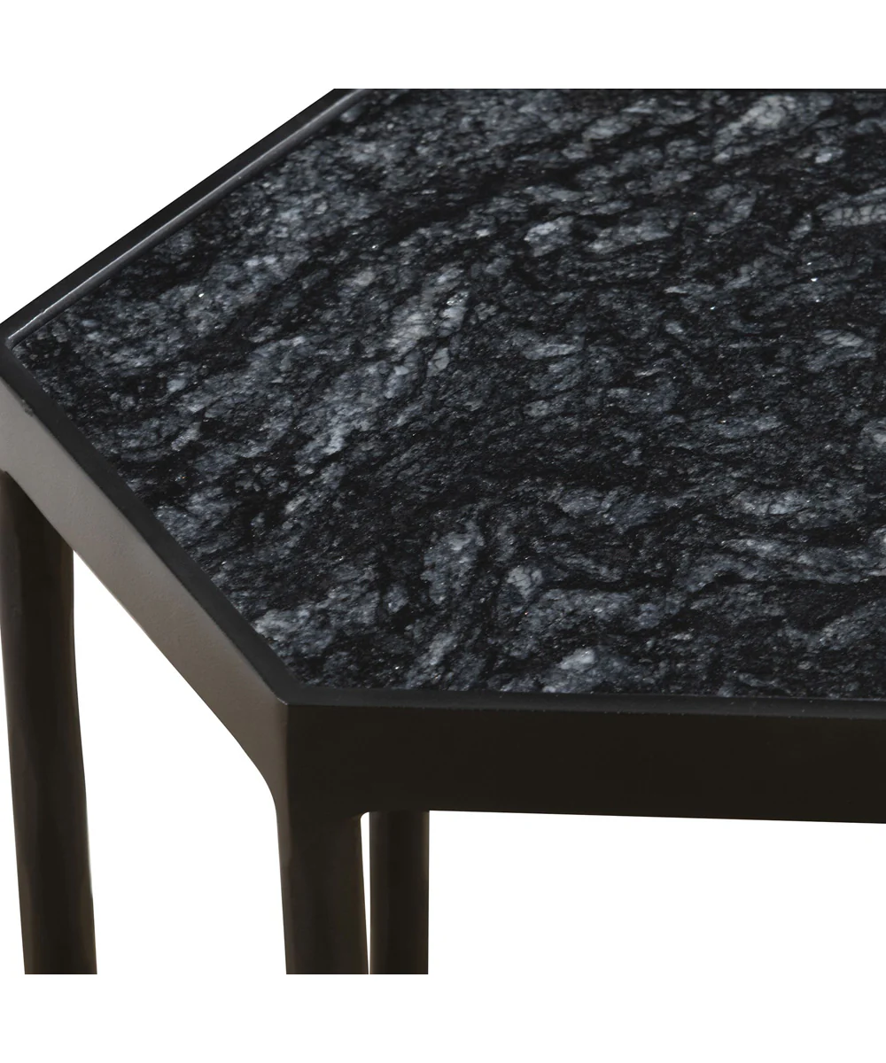 Aviary Hexagonal Accent Table - Image 4