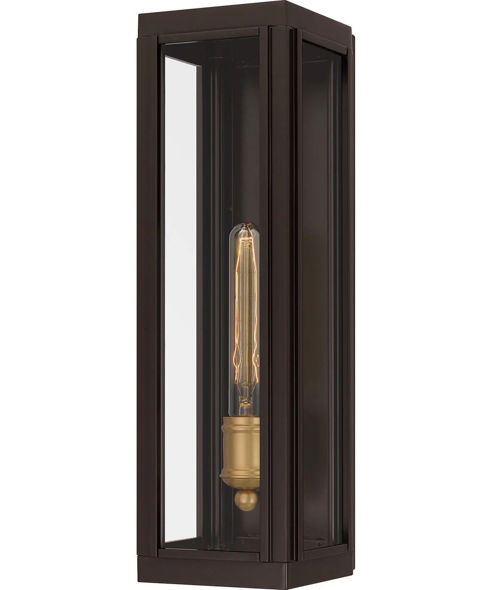 Avon Large 1-light Outdoor Wall Light  Coastal Armour Aluminum Western Bronze