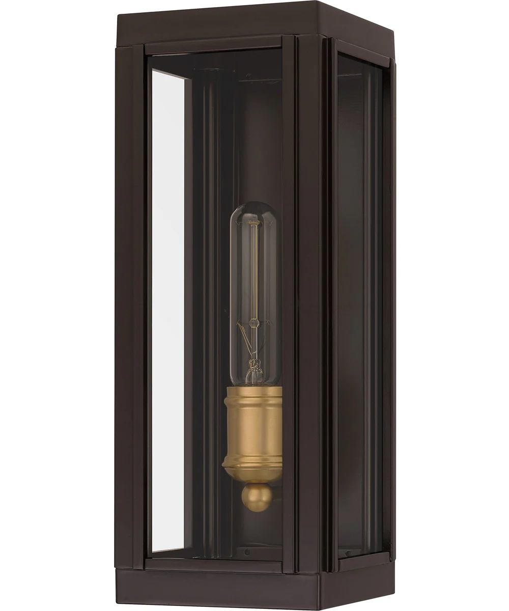Avon Medium 1-light Outdoor Wall Light  Coastal Armour Aluminum Western Bronze - Image 2