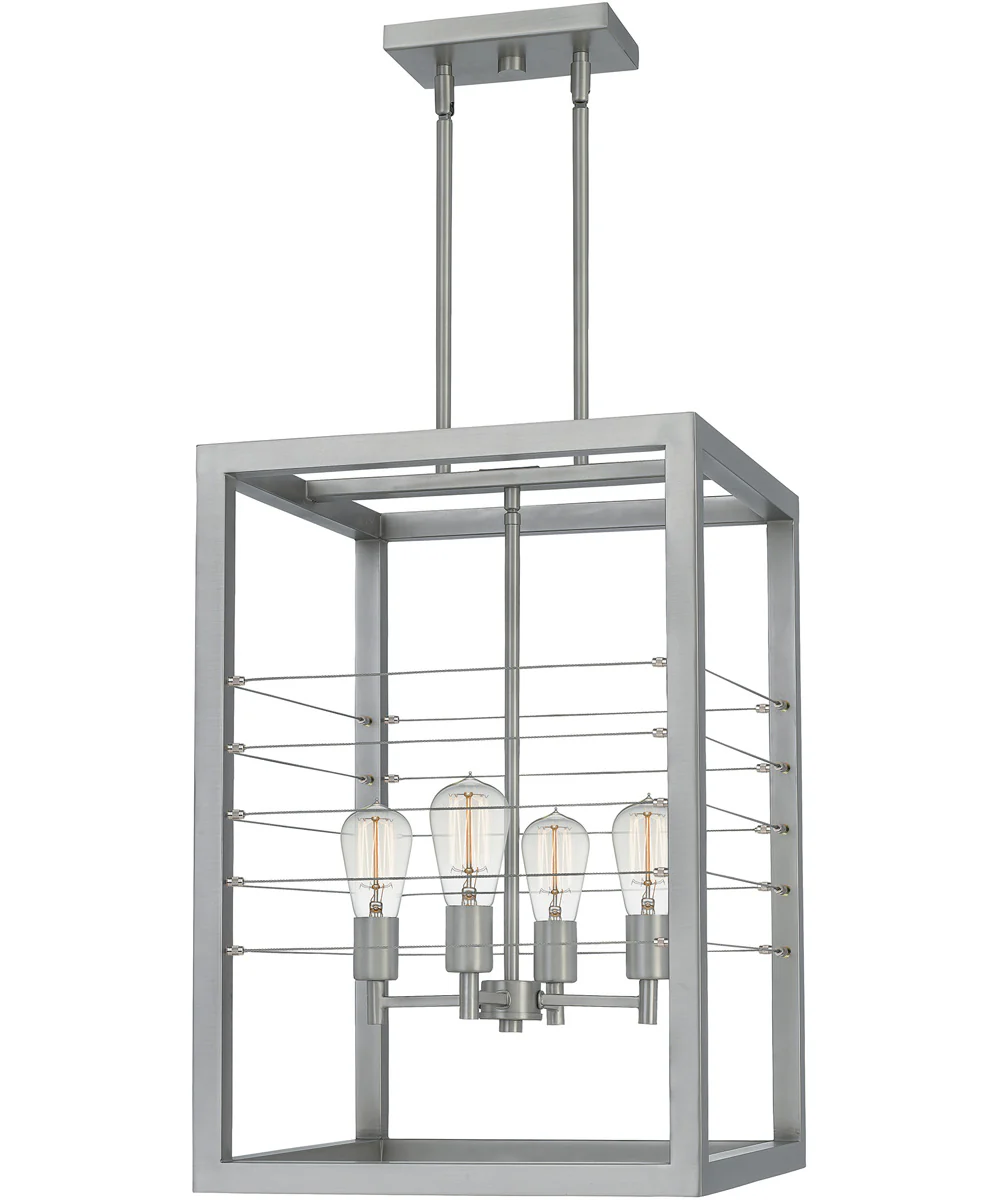 Awendaw 4-light Pendant Antique Nickel - Image 2