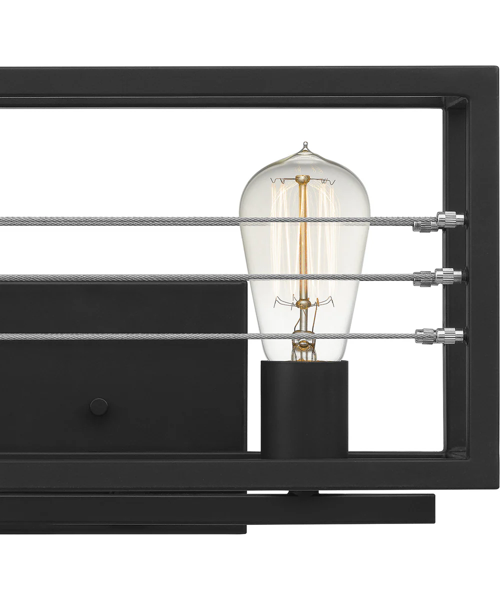 Awendaw Extra Large 4-light Bath Light Matte Black - Image 6