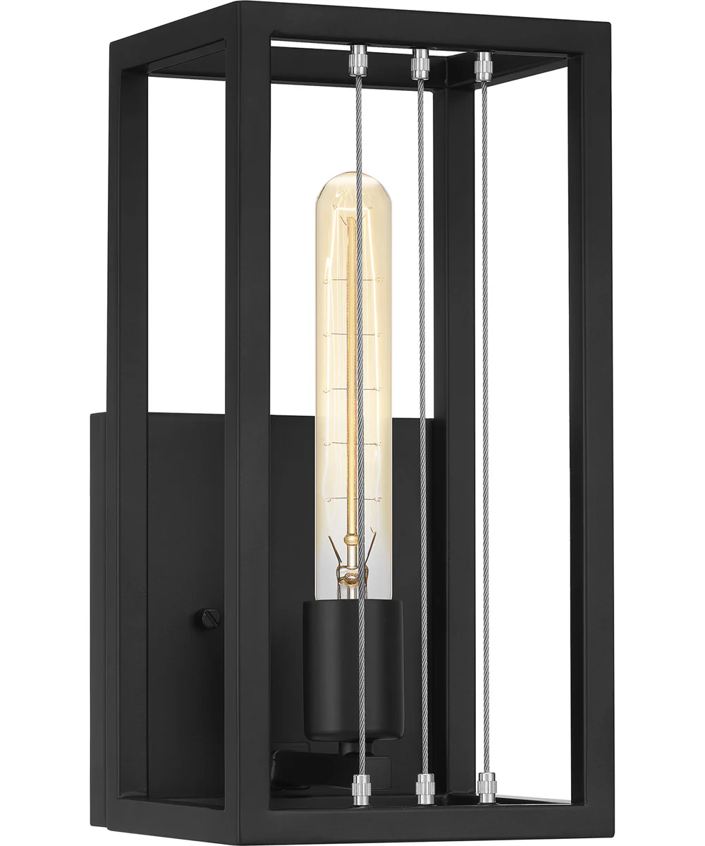 Awendaw Small 1-light Wall Sconce Matte Black