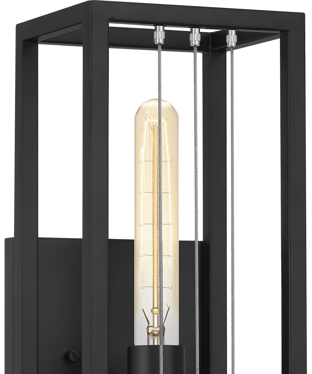 Awendaw Small 1-light Wall Sconce Matte Black - Image 6