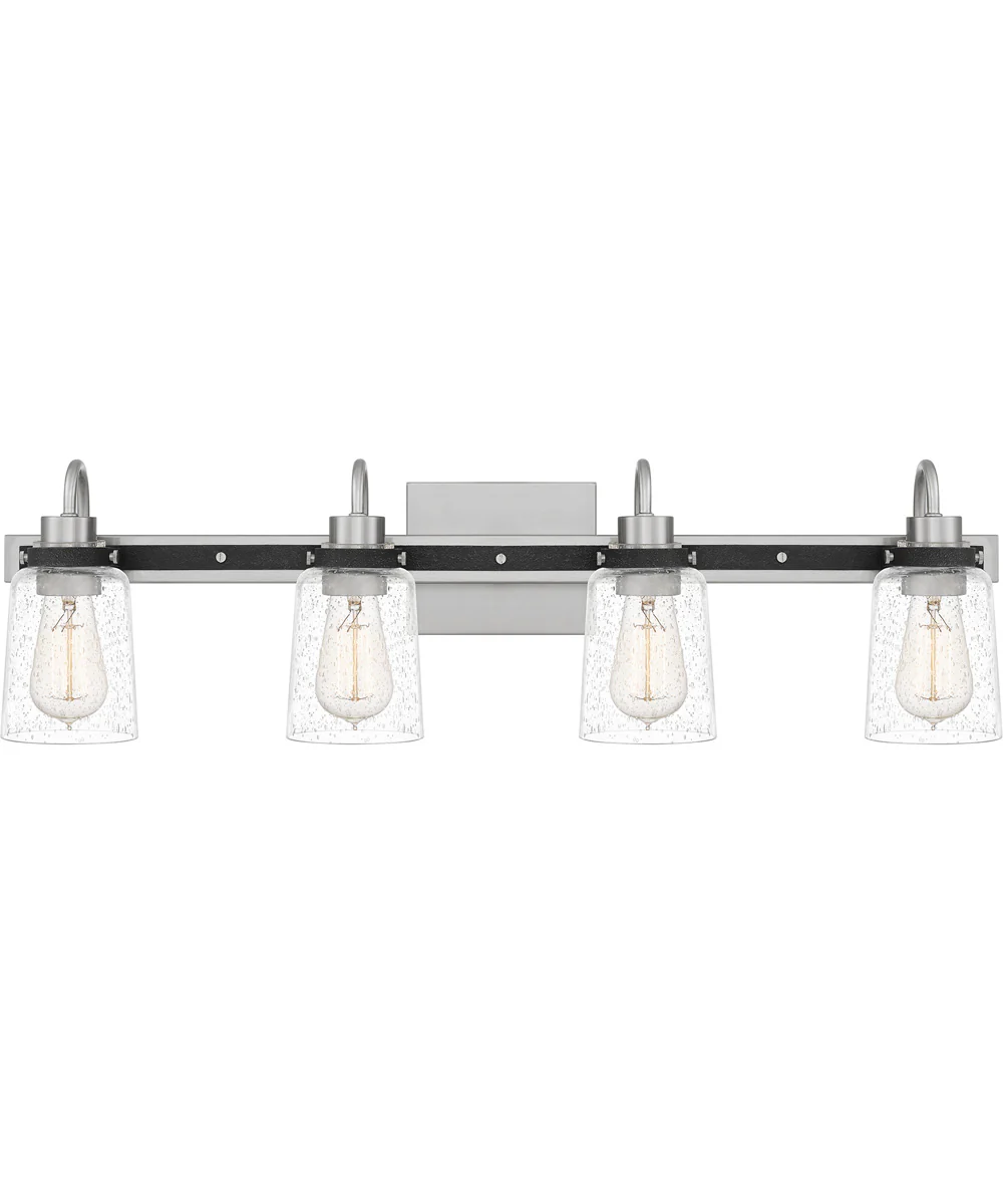 Axel Extra Large 4-light Bath Light Brushed Nickel