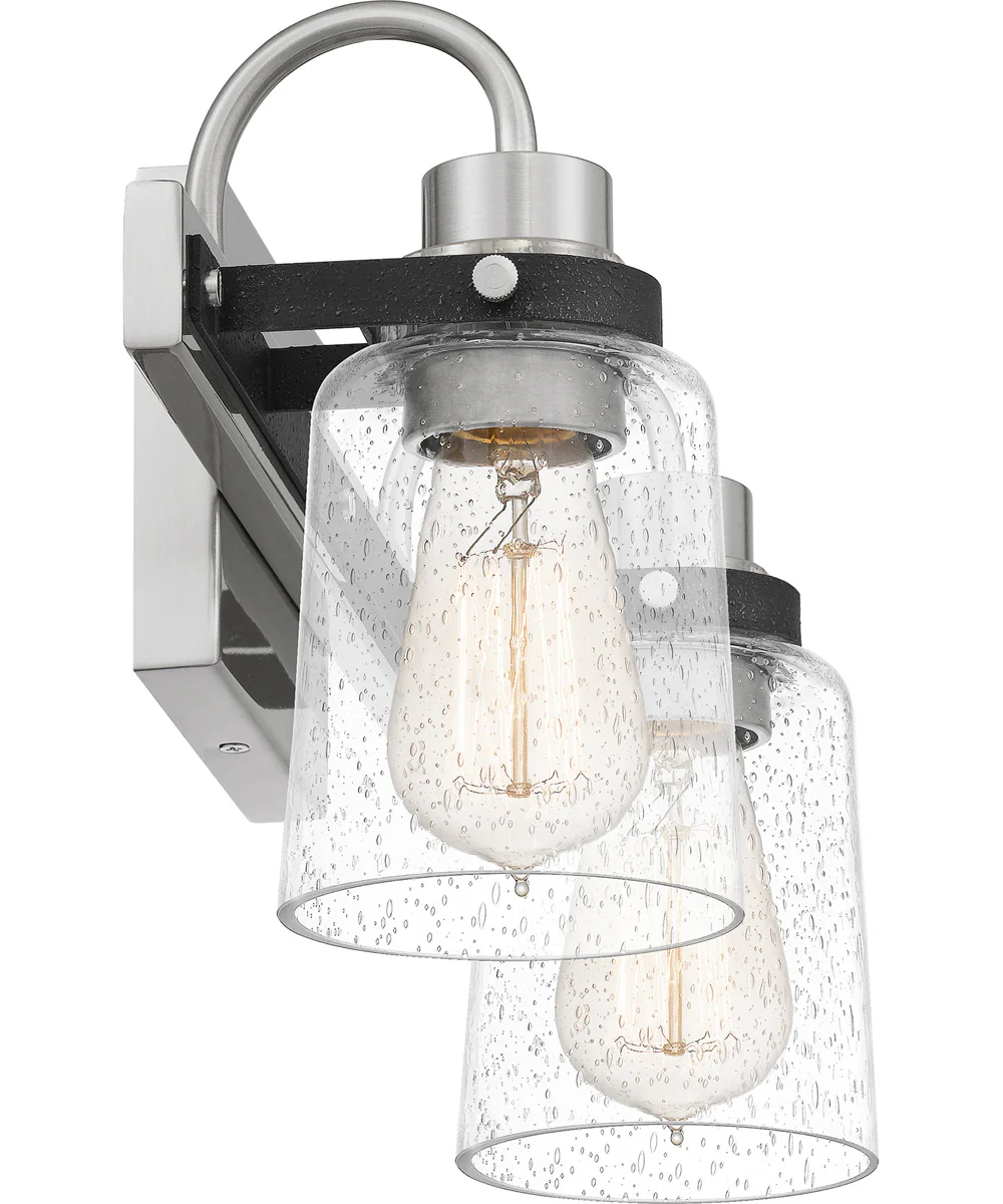 Axel Medium 2-light Bath Light Brushed Nickel - Image 5