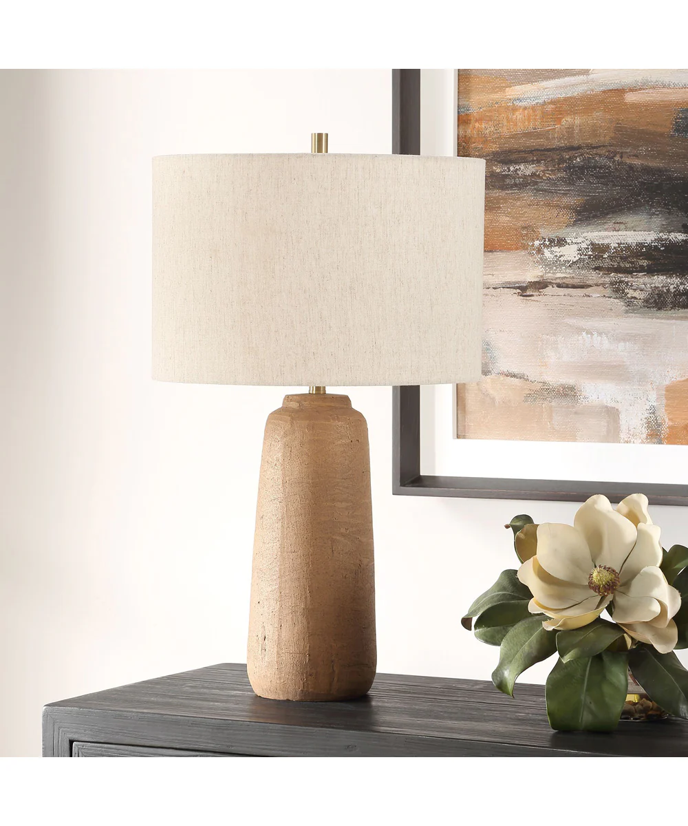Ayda Terracotta Table Lamp - Image 3