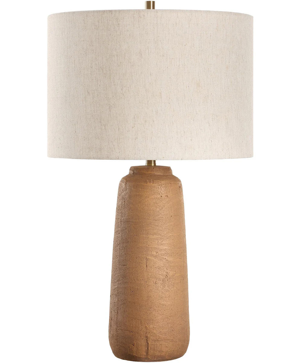 Ayda Terracotta Table Lamp - Image 4