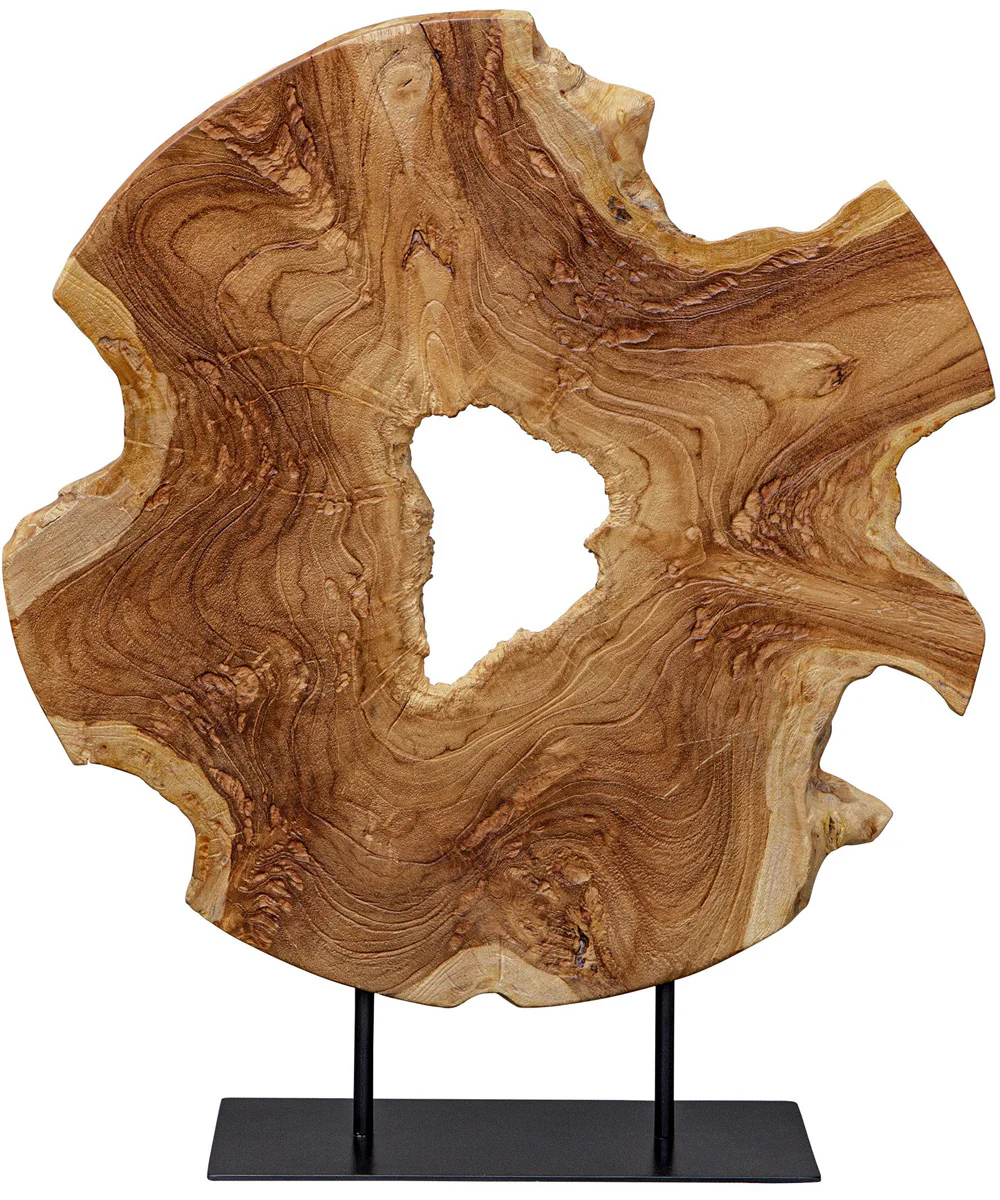 Bahati Wood Natural Sculpture - Image 5