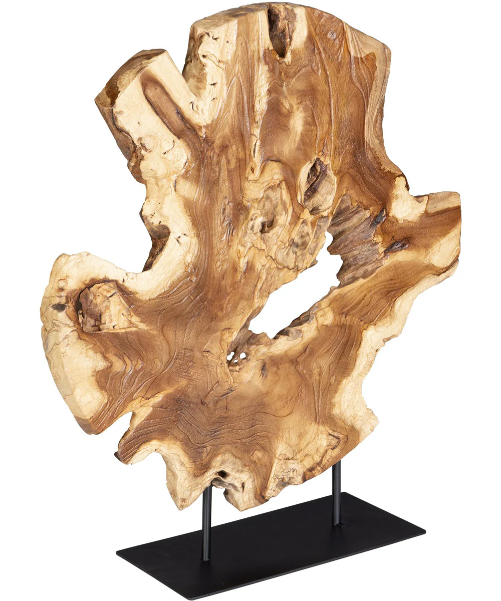 Bahati Wood Natural Sculpture - Image 6