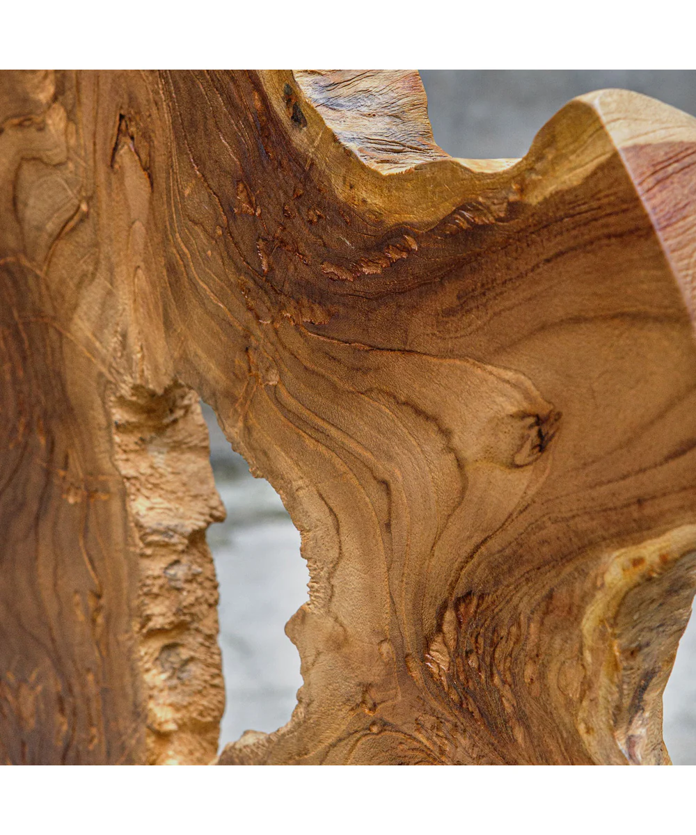 Bahati Wood Natural Sculpture - Image 7