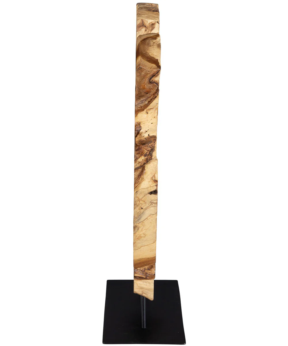 Bahati Wood Natural Sculpture - Image 8