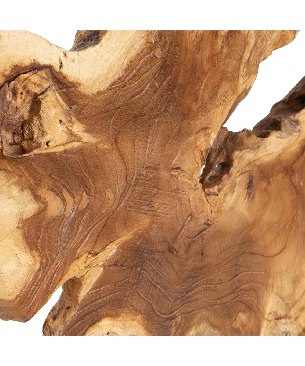 Bahati Wood Natural Sculpture - Image 9