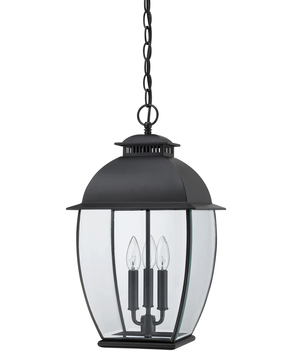 Bain Large 3-light Outdoor Pendant Light Mystic Black - Image 3