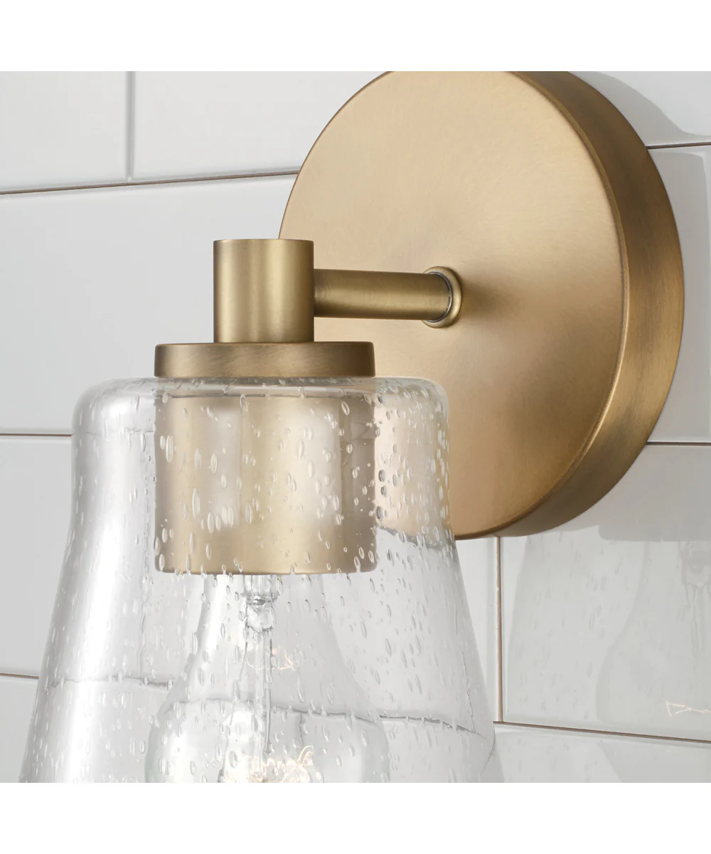 Baker 1-Light Sconce Aged Brass - Image 3