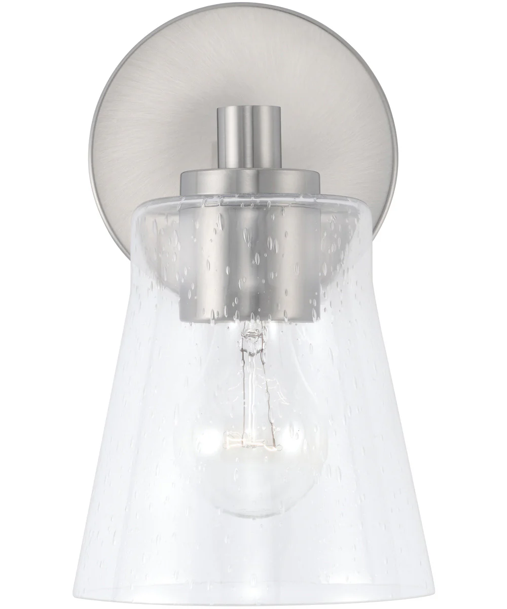 Baker 1-Light Sconce Brushed Nickel - Image 4