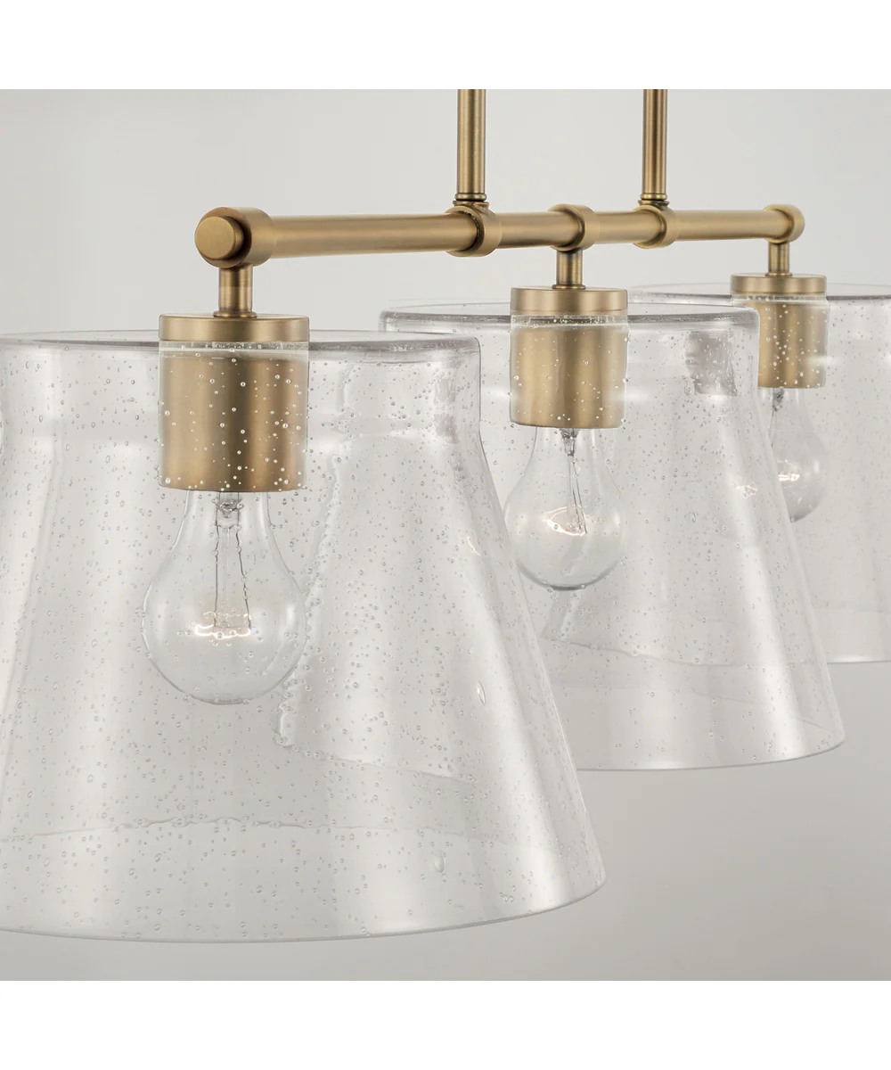 Baker 3-Light Island Aged Brass - Image 3