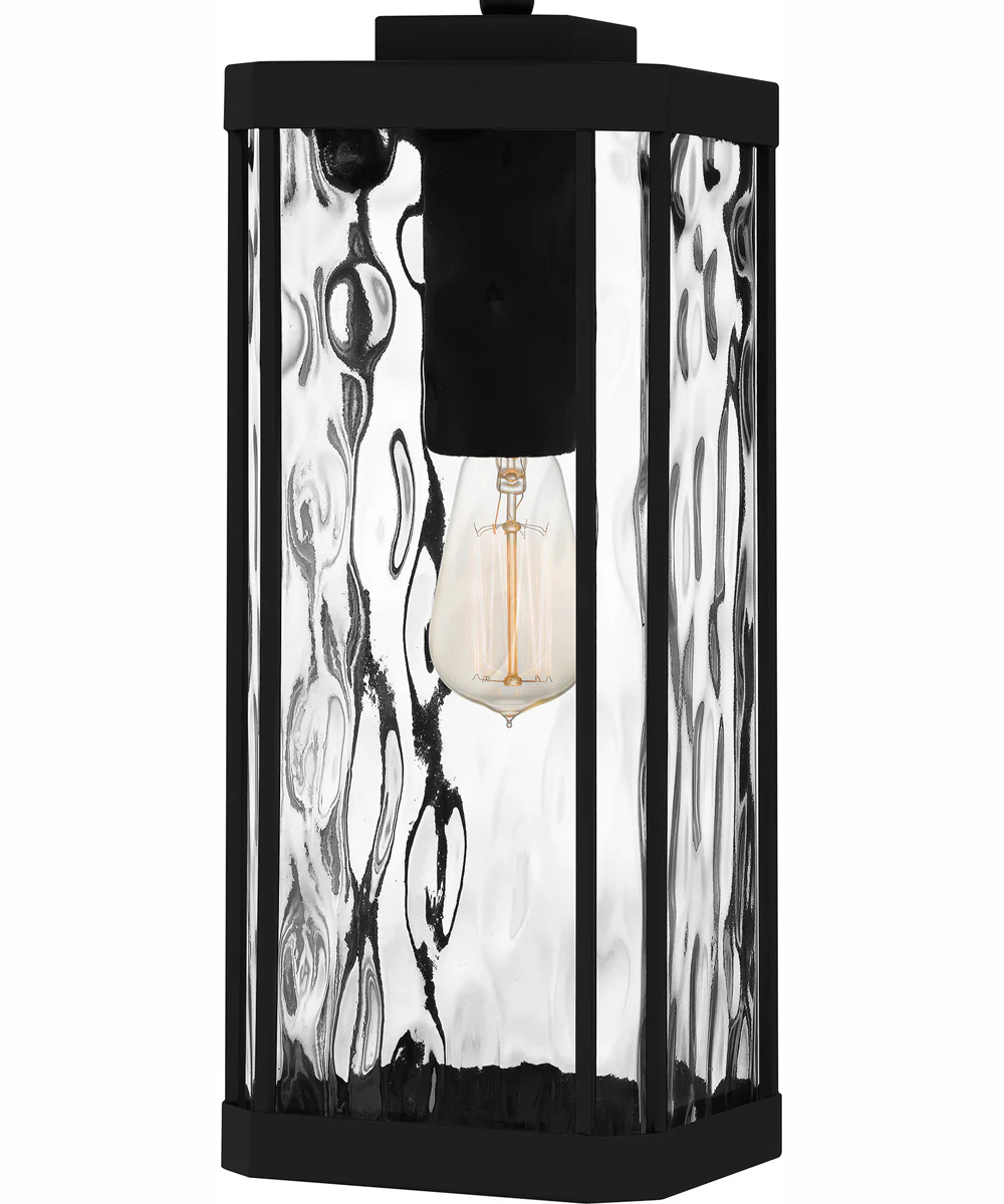 Balchier Large 1-light Outdoor Pendant Light Matte Black - Image 6