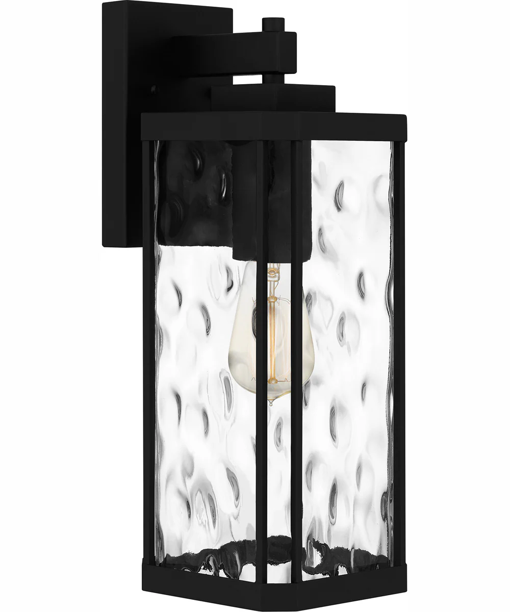 Balchier Medium 1-light Outdoor Wall Light Matte Black - Image 2