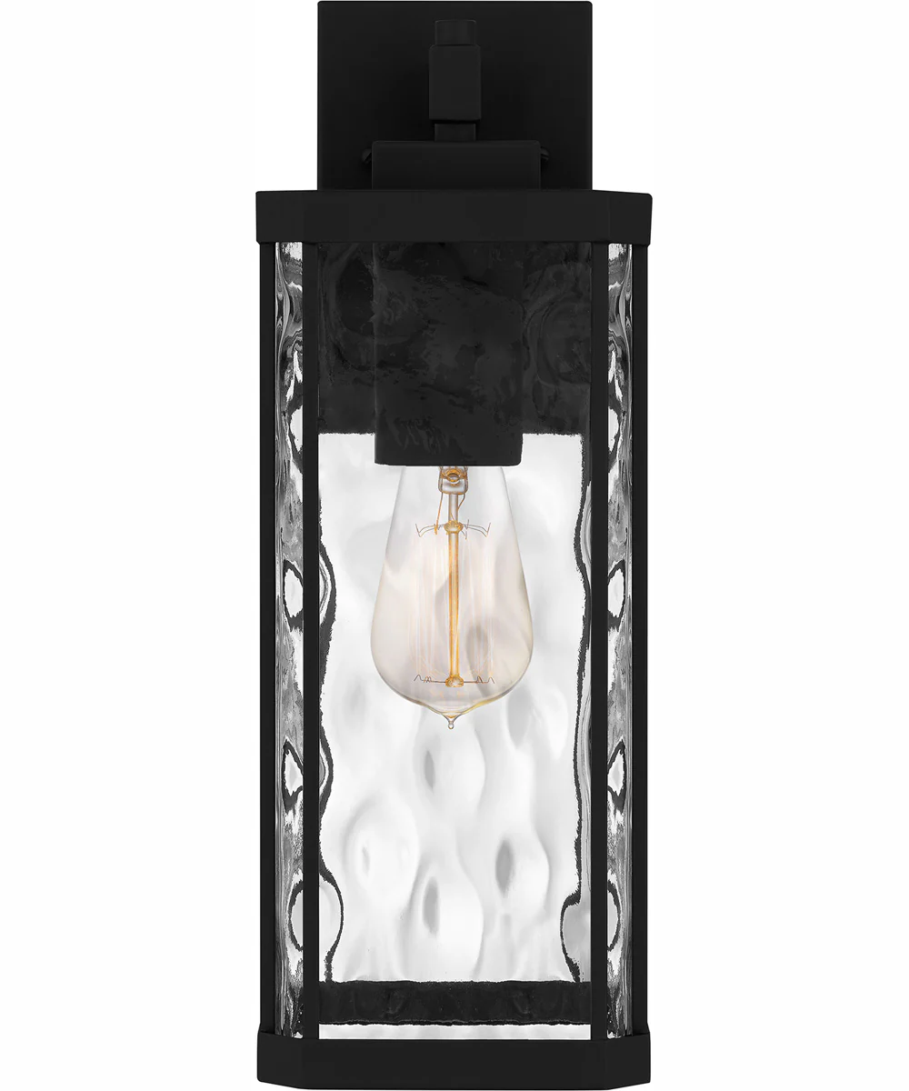 Balchier Medium 1-light Outdoor Wall Light Matte Black - Image 4