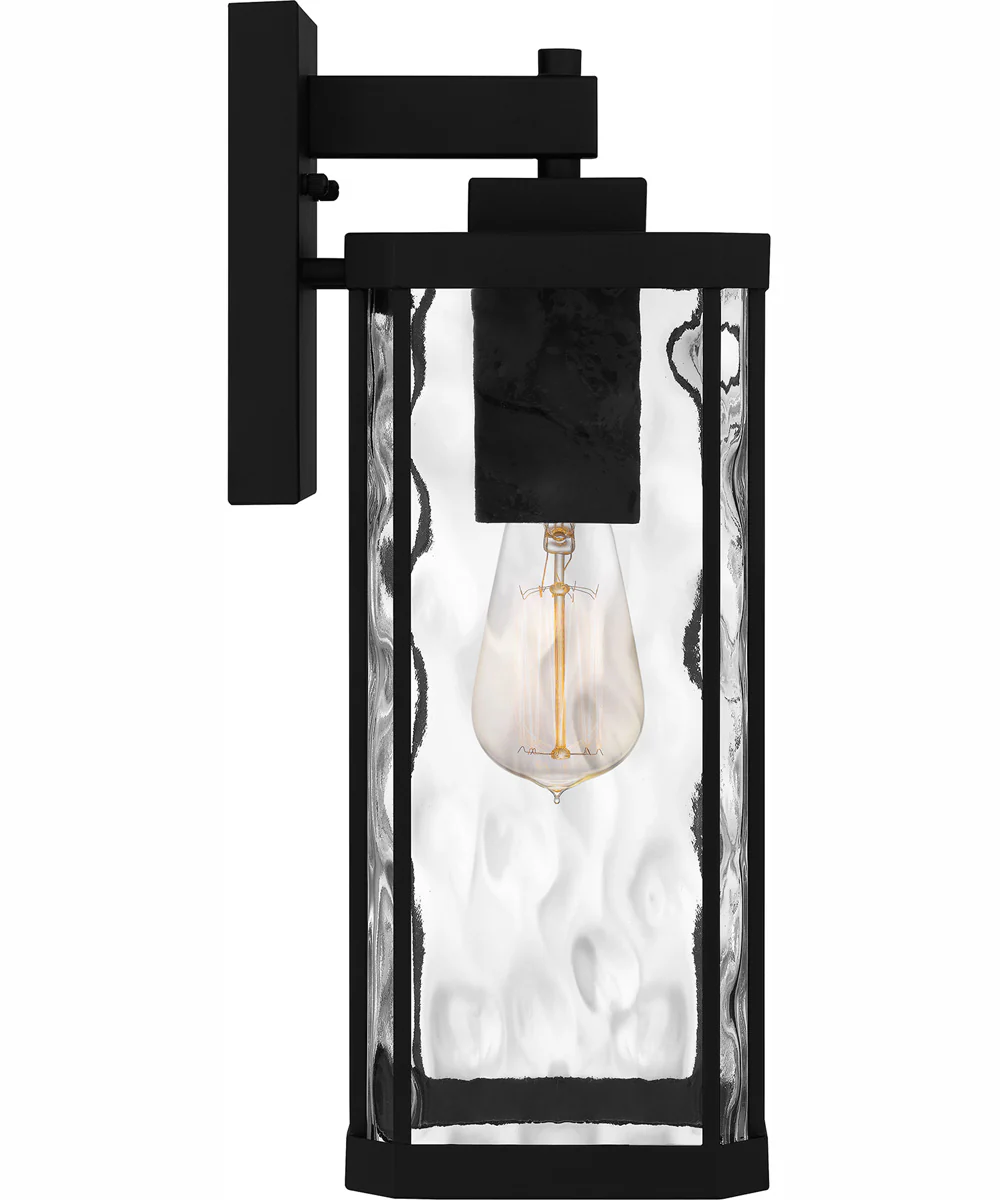 Balchier Medium 1-light Outdoor Wall Light Matte Black - Image 5