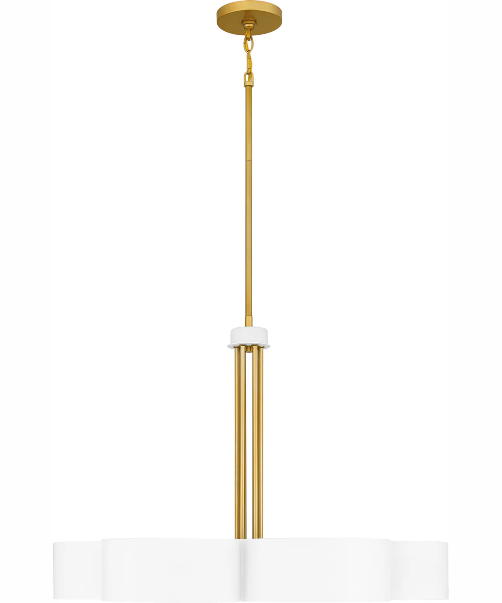 Balsam 6-light Chandelier White - Image 4