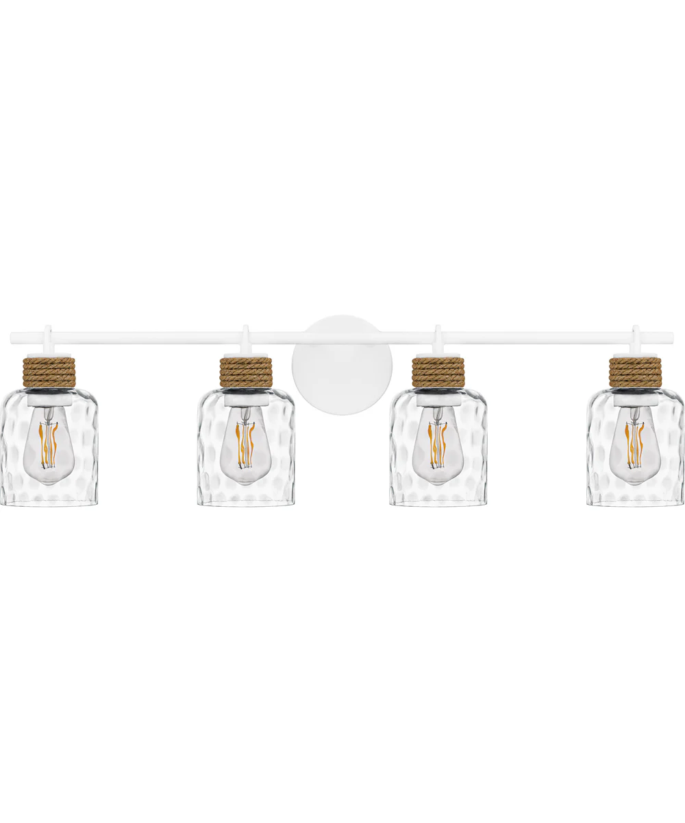 Baltic Large 4-light Bath Light Matte White - Image 2