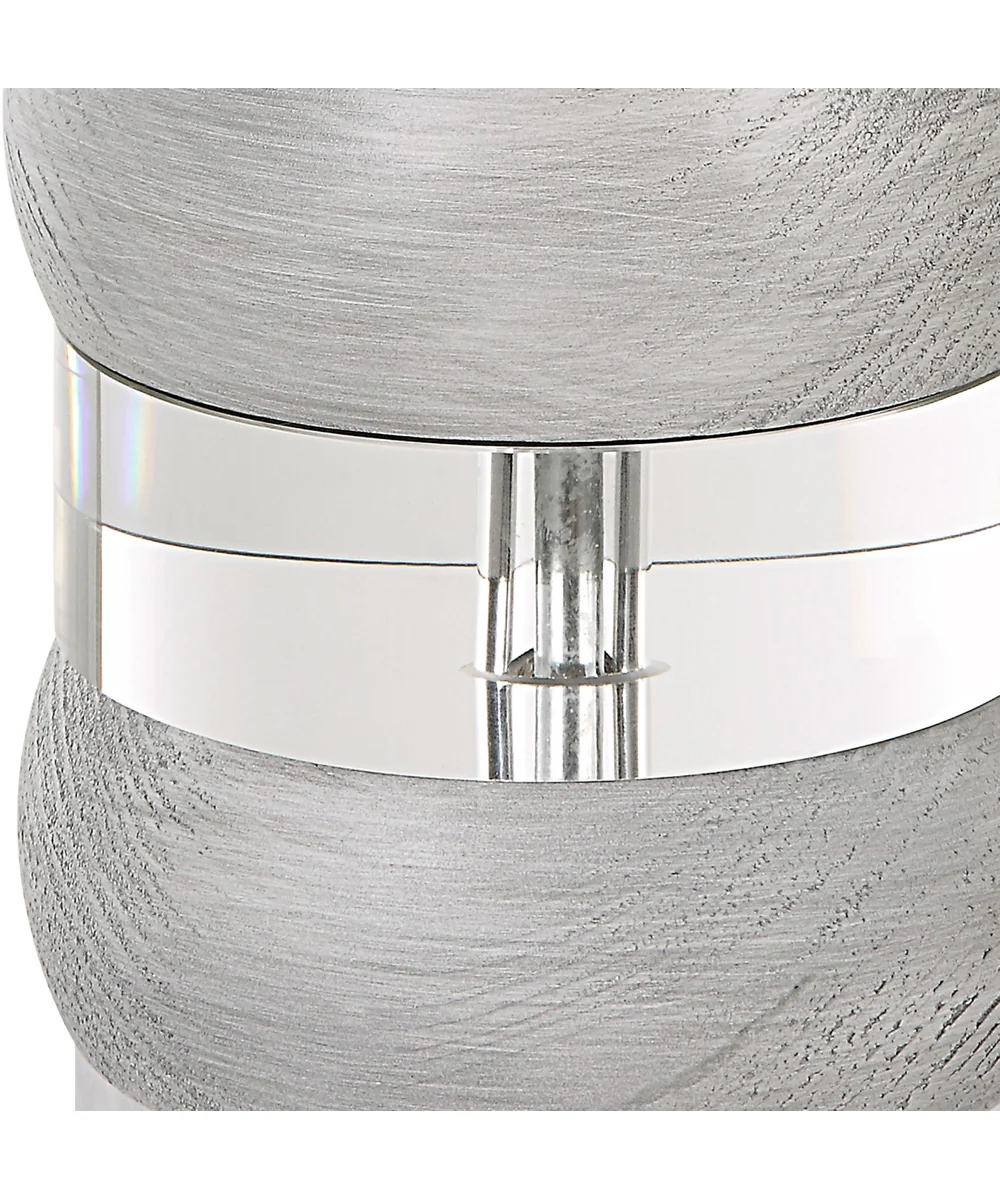 Band Together Crystal & Wood Table Lamp - Image 6
