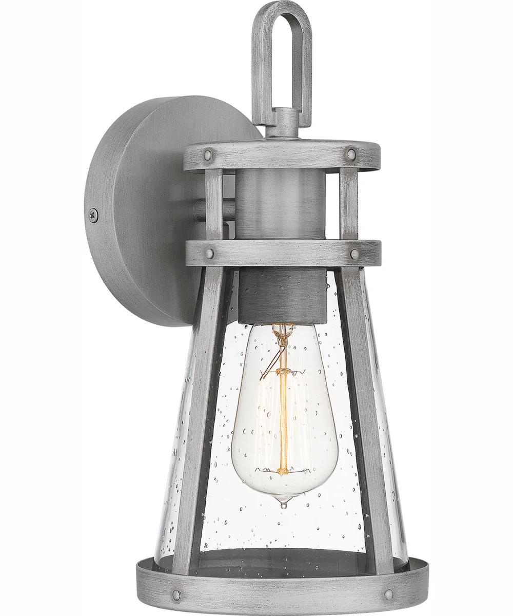 Barber Small 1-light Outdoor Wall Light Coastal Armour Aluminum Antique Brushed Aluminum - Image 2